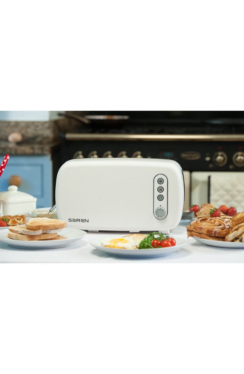 BergHOFF Seren Toaster White/Cream Panel US Plug-Main Unit, Alternate, color, Cream