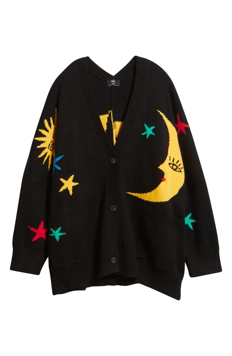 Dressed in Lala Celestial Oversize Cardigan, Alternate, color, 