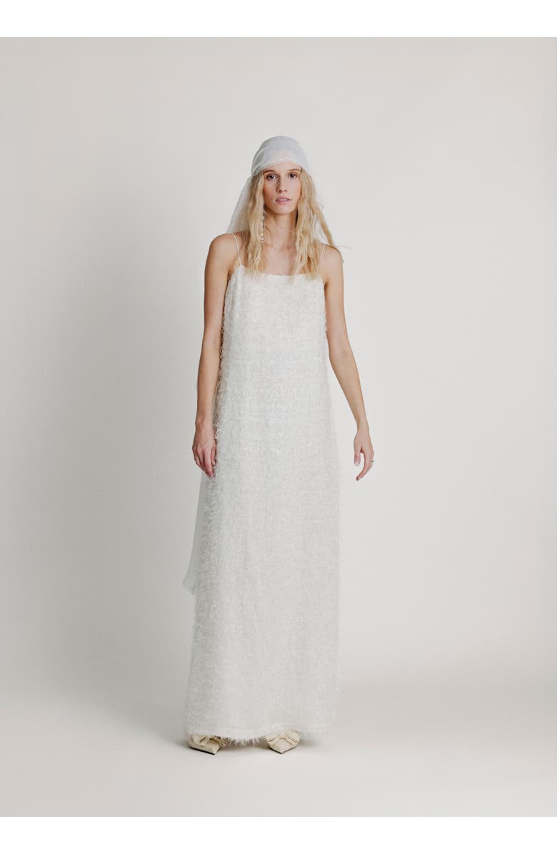 Alas Juliet Cap Veil, Alternate, color, White