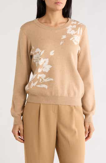 Joseph A Floral Sweater
