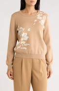Joseph A Floral Sweater