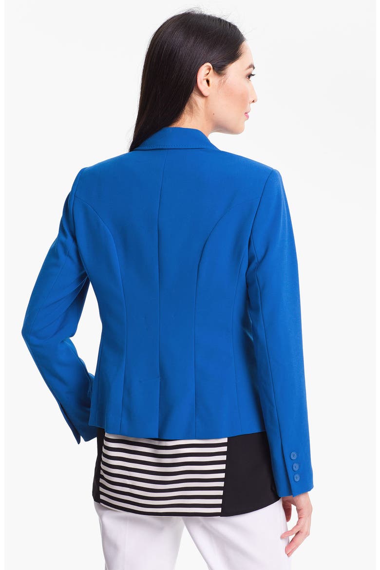 One Button Jacket, Alternate, color, ULTRAMARINE
