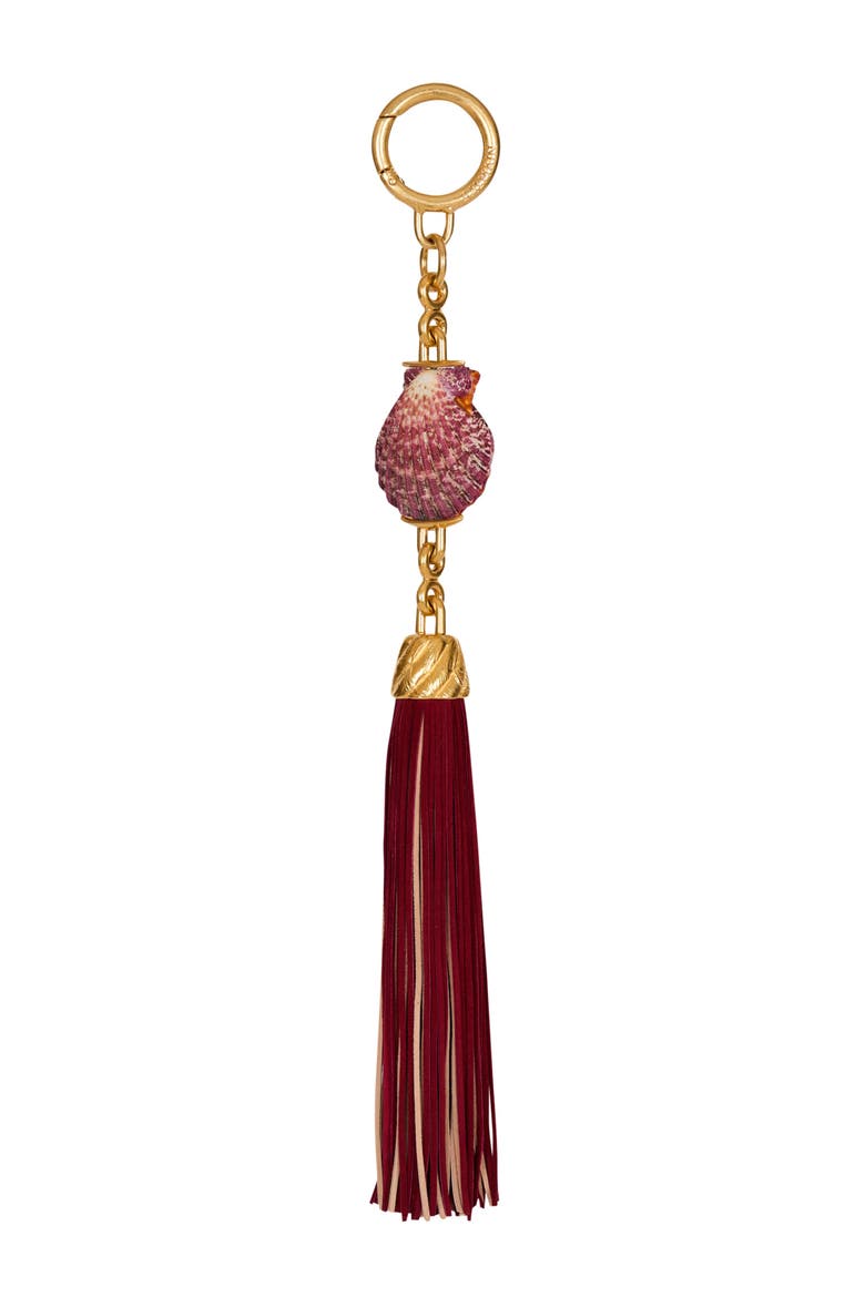 Shell tassel charm, Main, color, gold