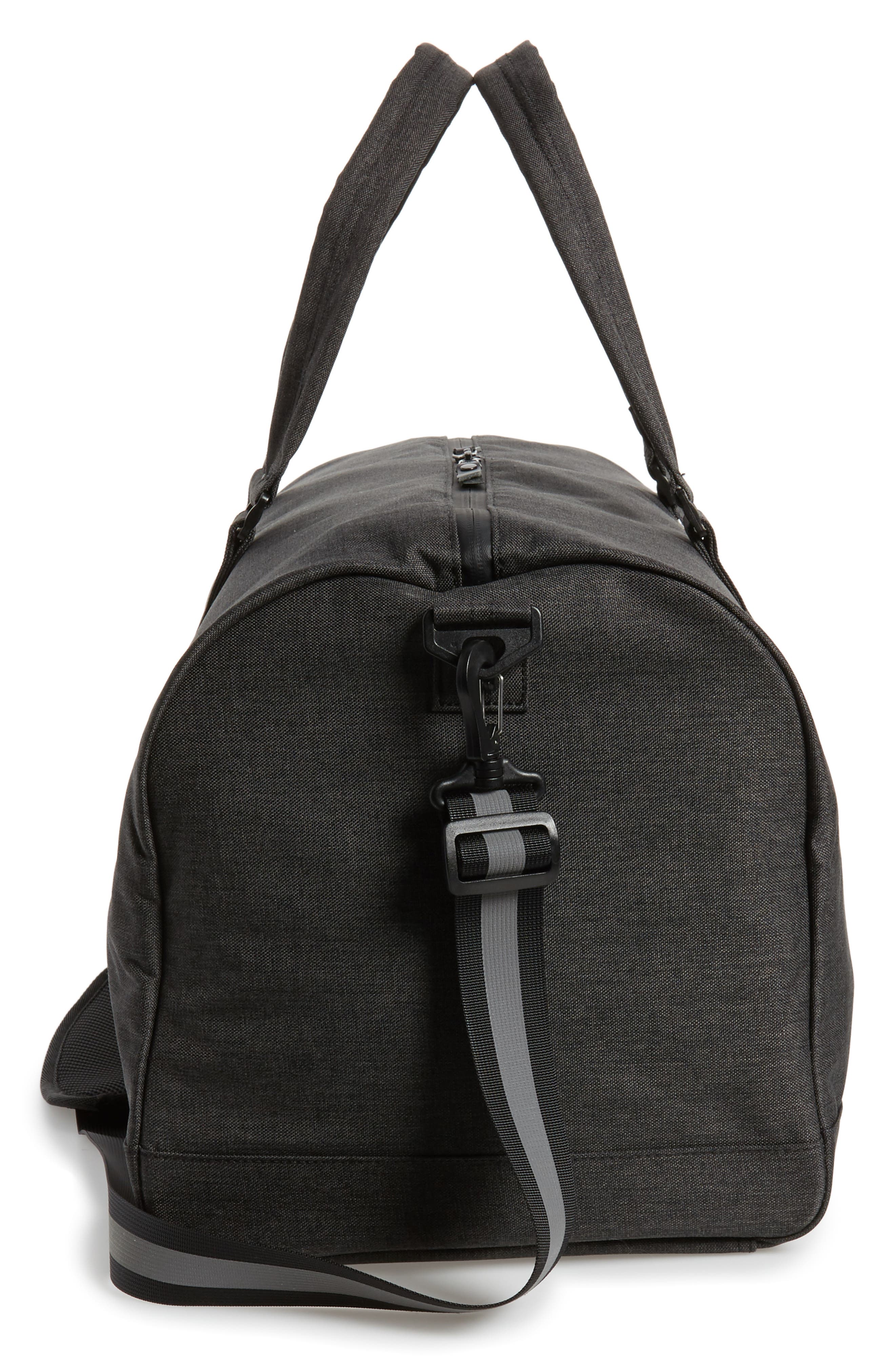 Herschel Supply Co. Novel Reflective Duffel Bag, Alternate, color, Black Crosshatch/ Reflective