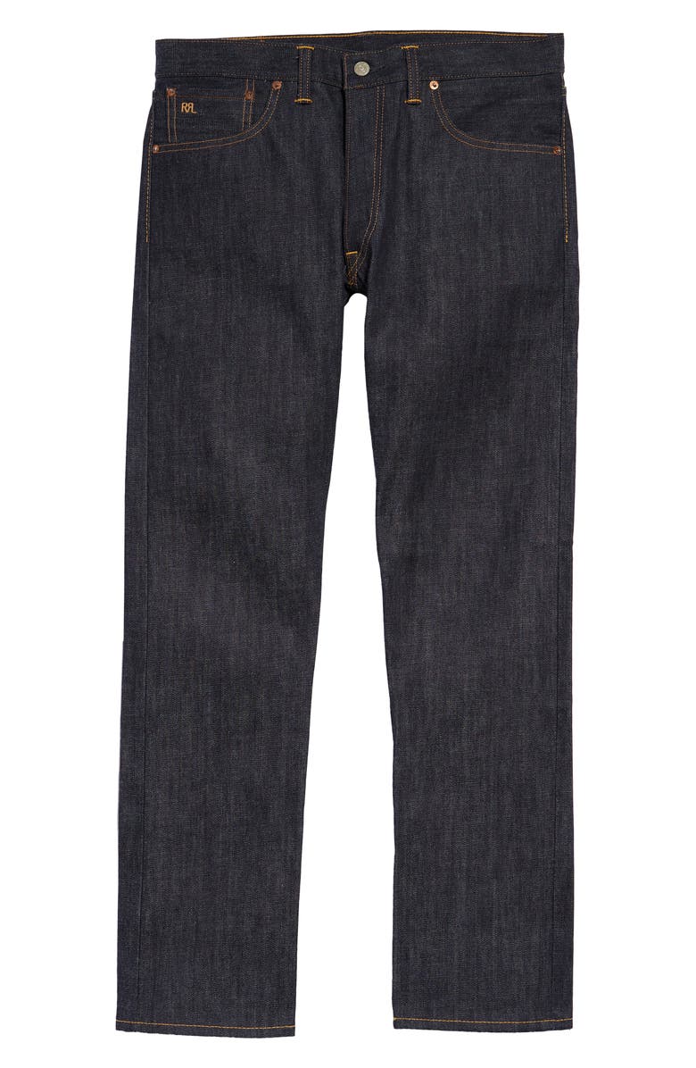 Double RL Slim Narrow Fit Jeans, Main, color, 