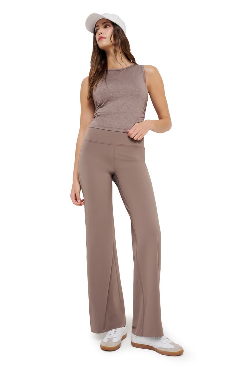 TravisMathew Moveknit Bonded Pants, Alternate, color, Truffle