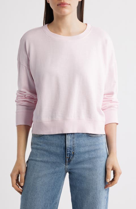 Organic Cotton Crop Sweatshirt