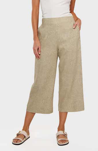 matty m. Magnolia Pull-On Linen Blend Pants