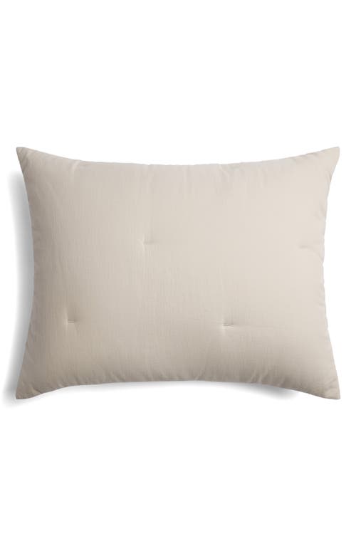 Parachute Soft Organic Cotton Twill Quilt In Neutral