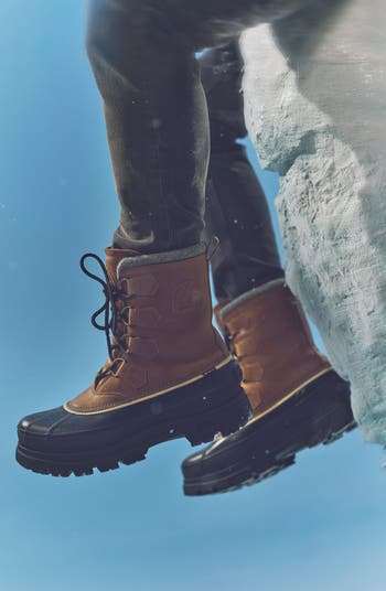 SOREL Caribou Horizon GTX Genuine Shearling Waterproof Boot (Women