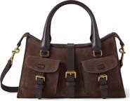 Mulberry Small Roxanne Suede Crossbody Bag