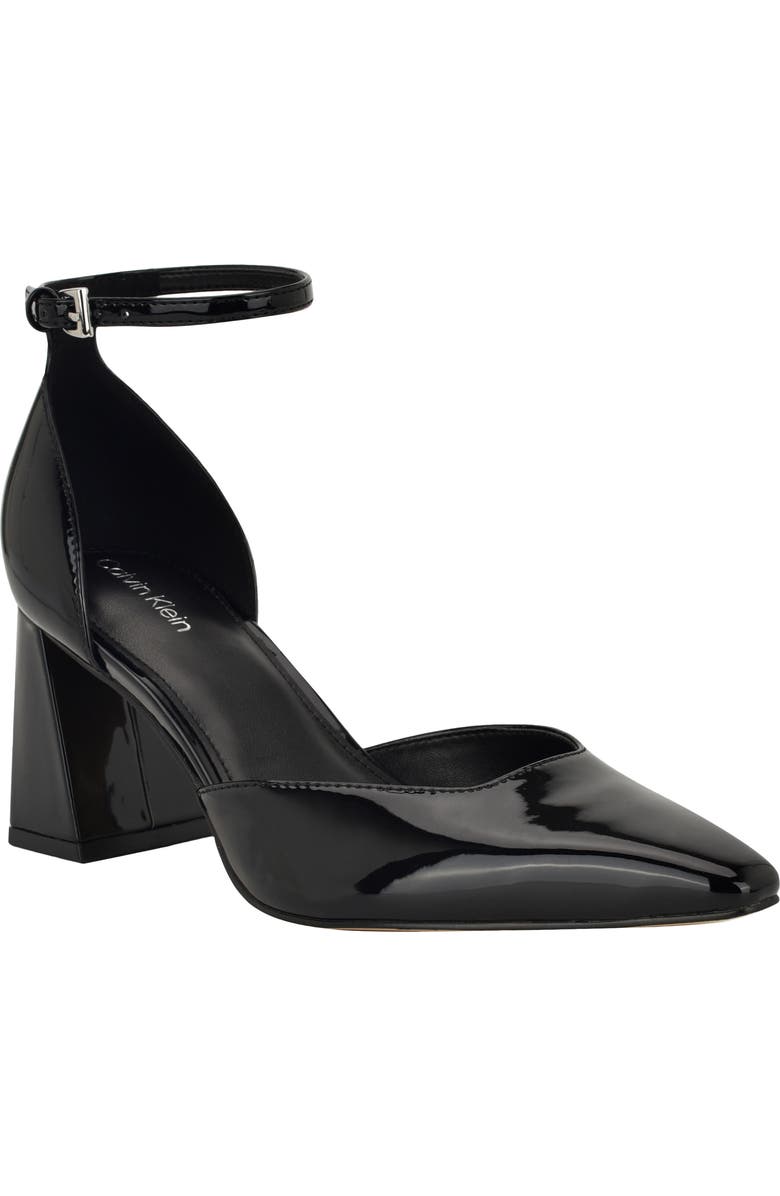 Calvin Klein Nalene Ankle Strap Pump, Main, color,