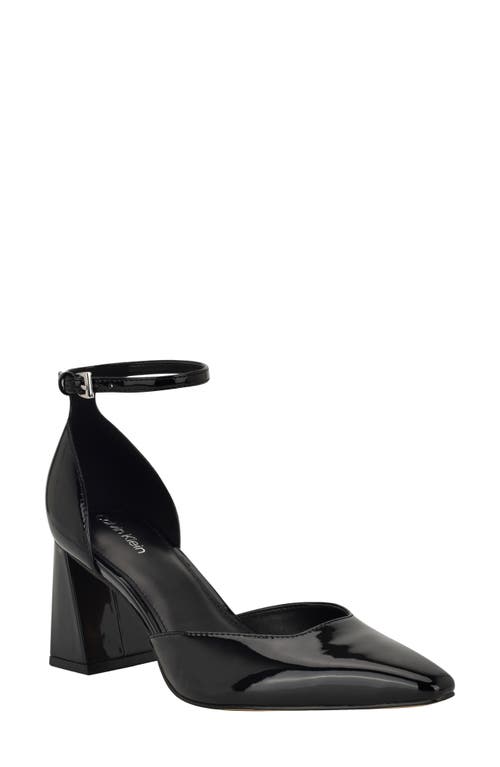 Calvin Klein Nalene Ankle Strap Pump