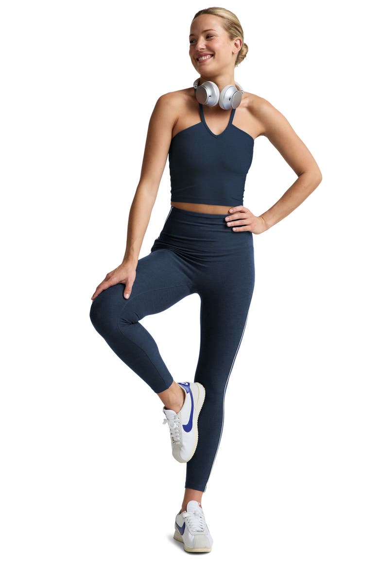 Spacedye Streamline Leggings, Alternate, color, NOCTURNAL NAVY