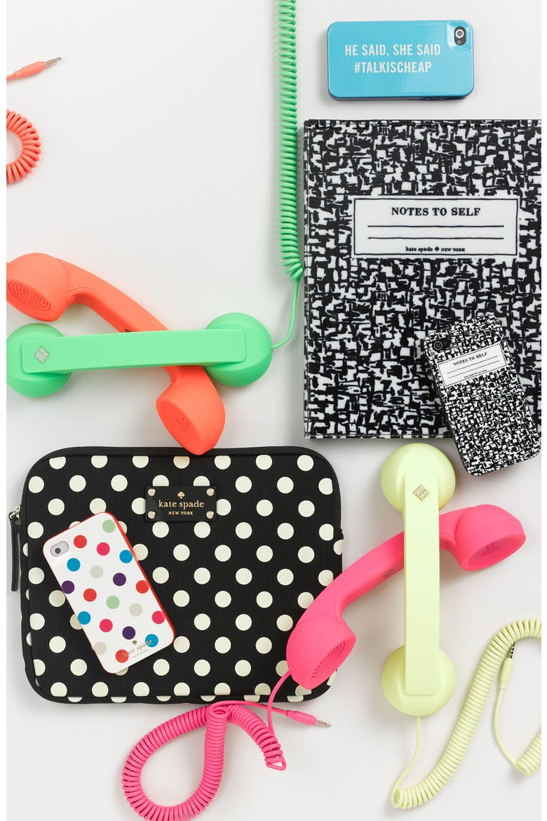 'Neon Pop Phone' Handset, Main, color, DNU NEON ORANGE