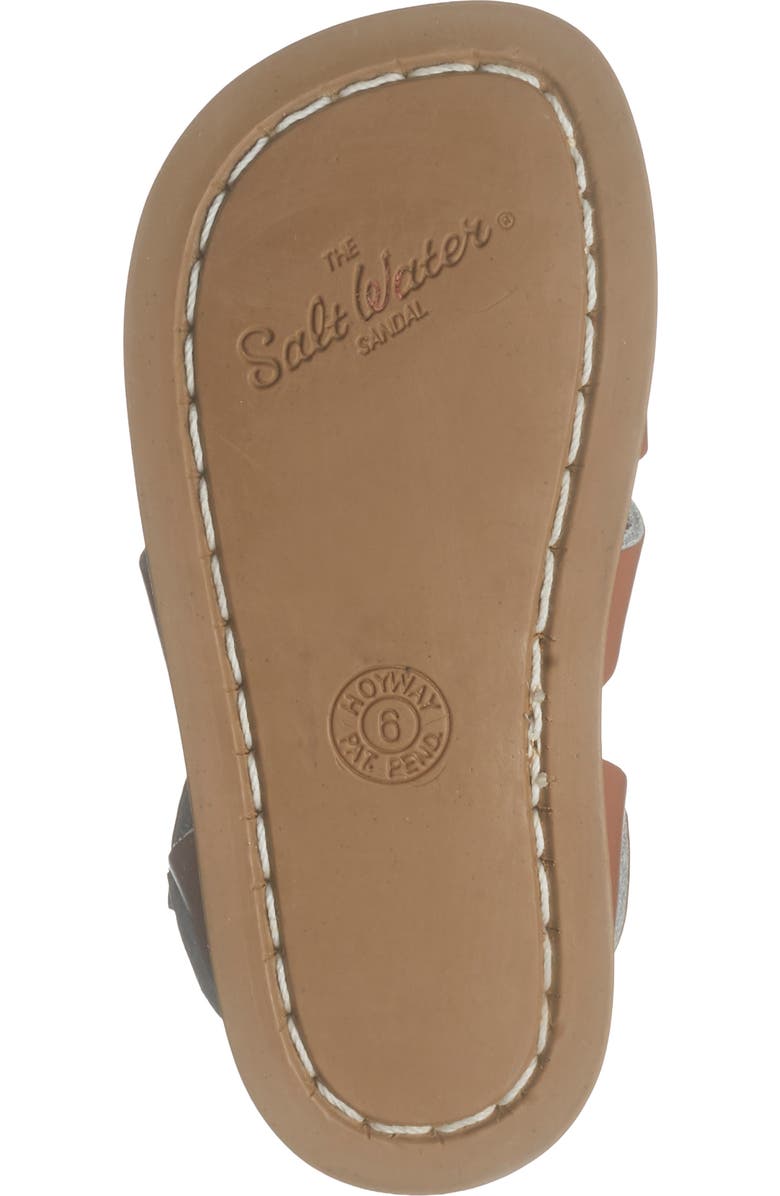 Salt Water Sandals by Hoy Kids' Salt Water Ankle Strap Sandal, Alternate, color, Tan