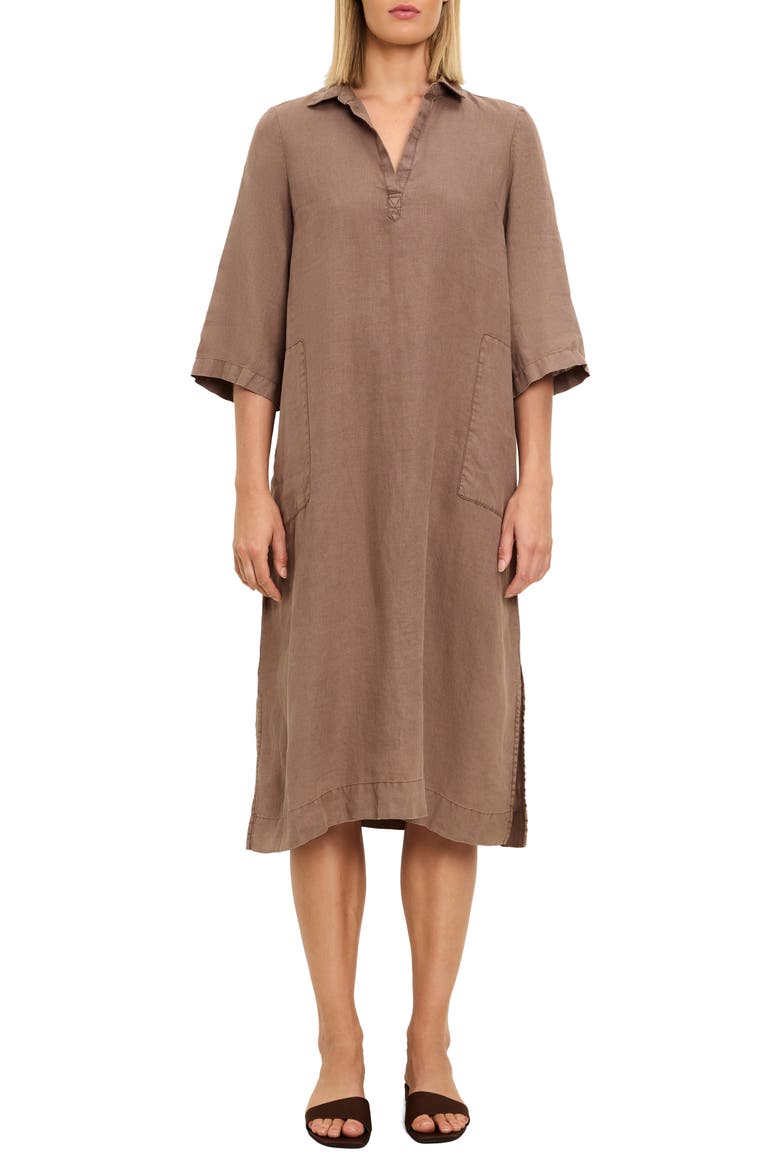Briony Midi Shirtdress, Main, color, QUICKSAND
