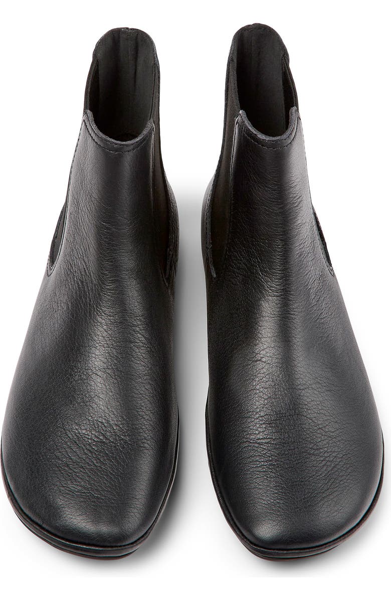 Camper Right Nina Bootie, Alternate, color, Black