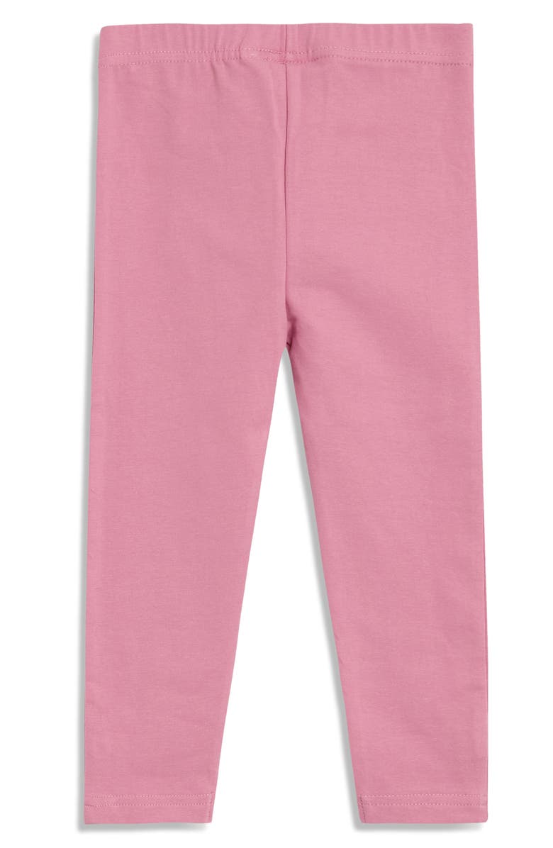 JOJO MAMAN BEBE Kids' 2-Pack Assorted Leggings Set, Alternate, color, Pink