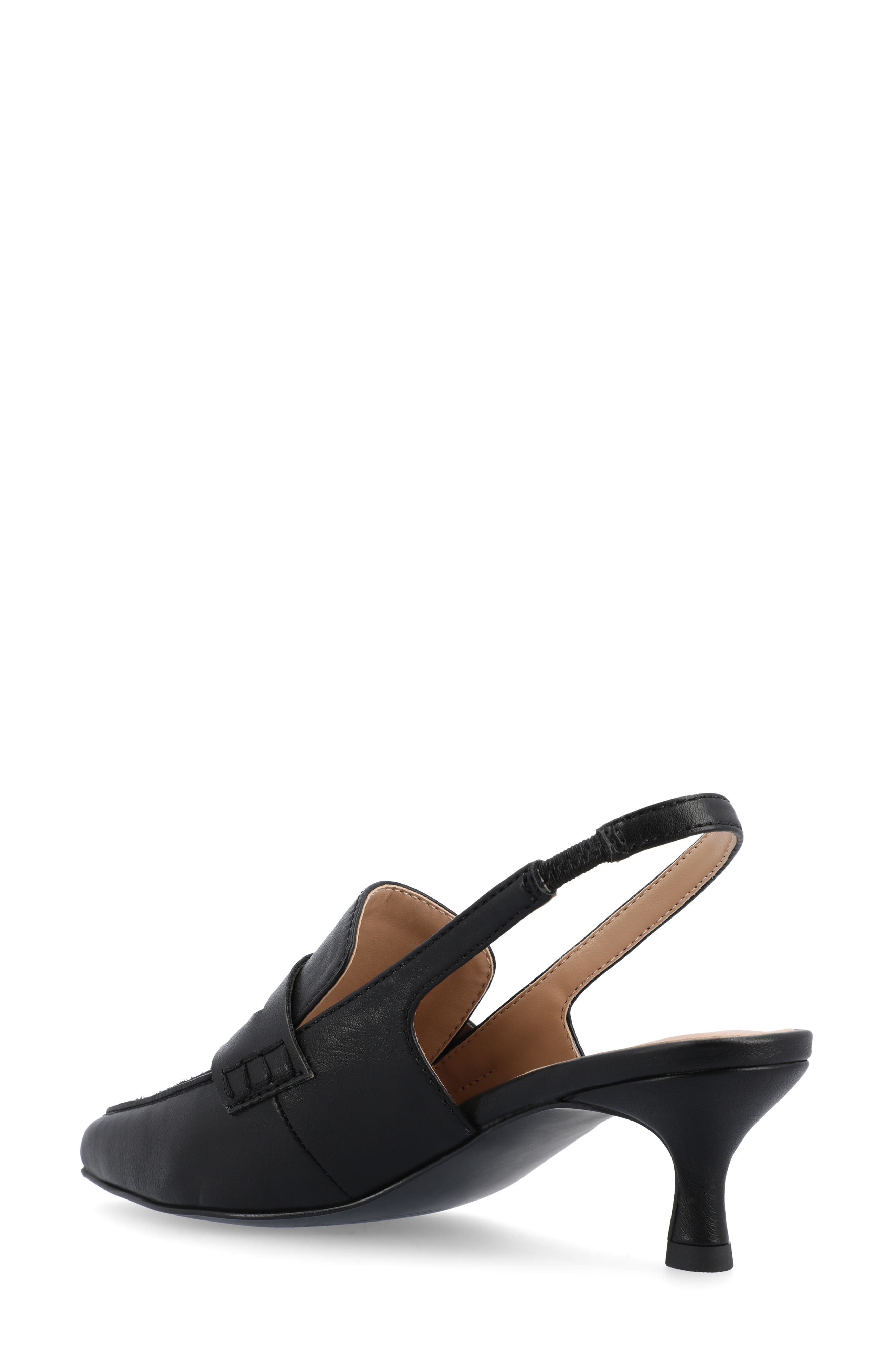 Journee Collection Amory Slingback Pump, Alternate, color, 