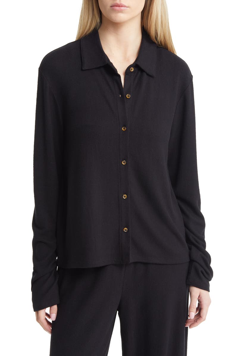 Open Edit 3-Piece Cozy Knit Lounge Set, Alternate, color,