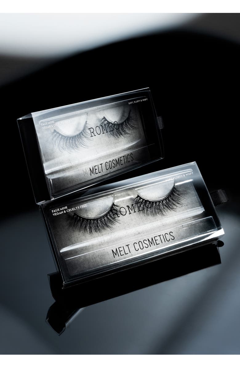 Melt Cosmetics Romeo Full Lash False Lashes, Alternate, color, Black