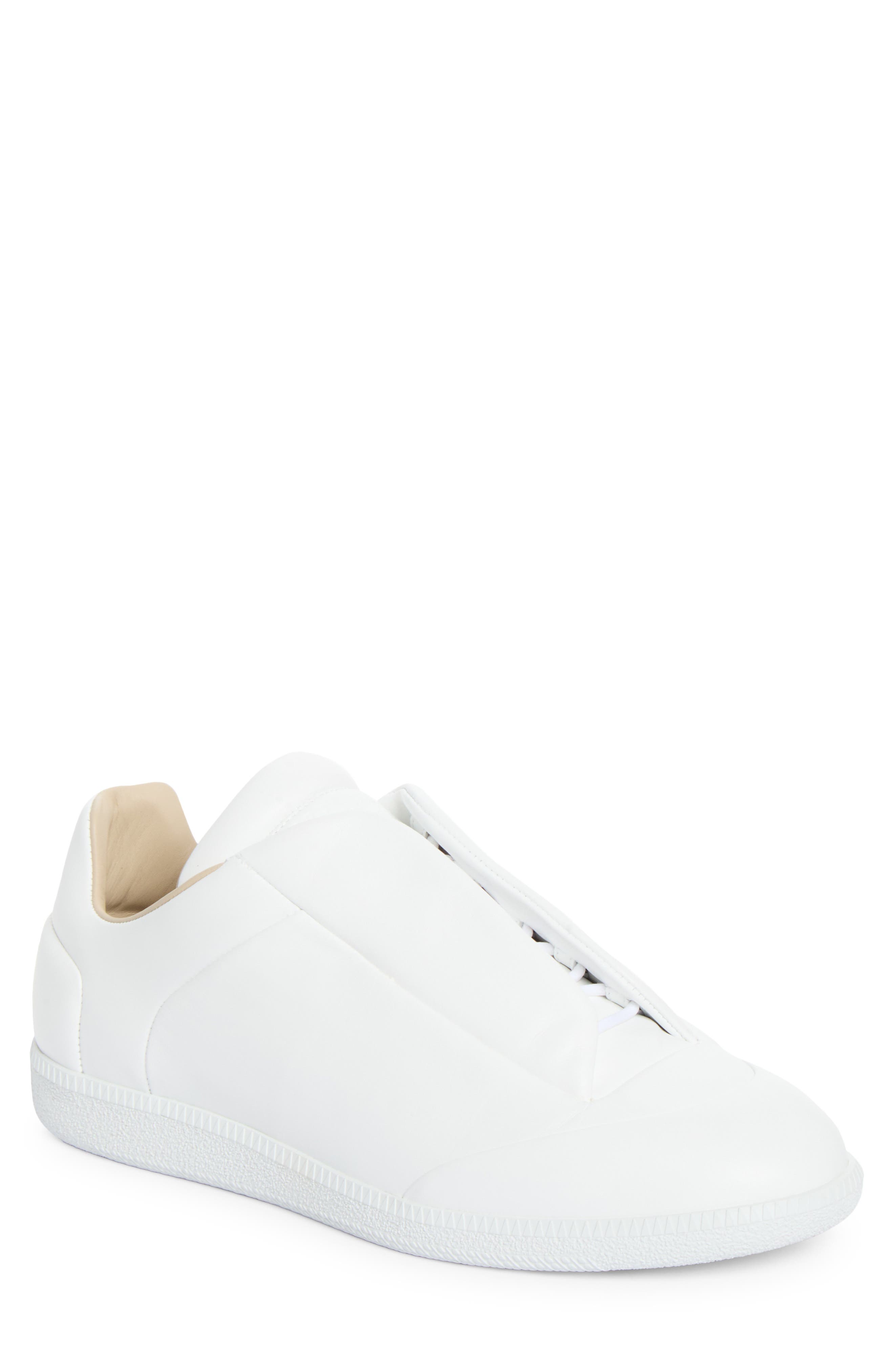 Future Low Top Sneaker, Main, color, WHITE