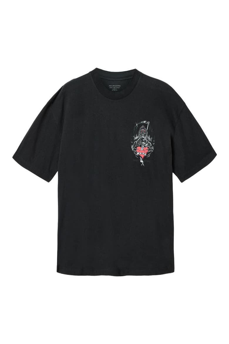 Reflect Graphic Tee, Alternate, color, WASHED BLACK