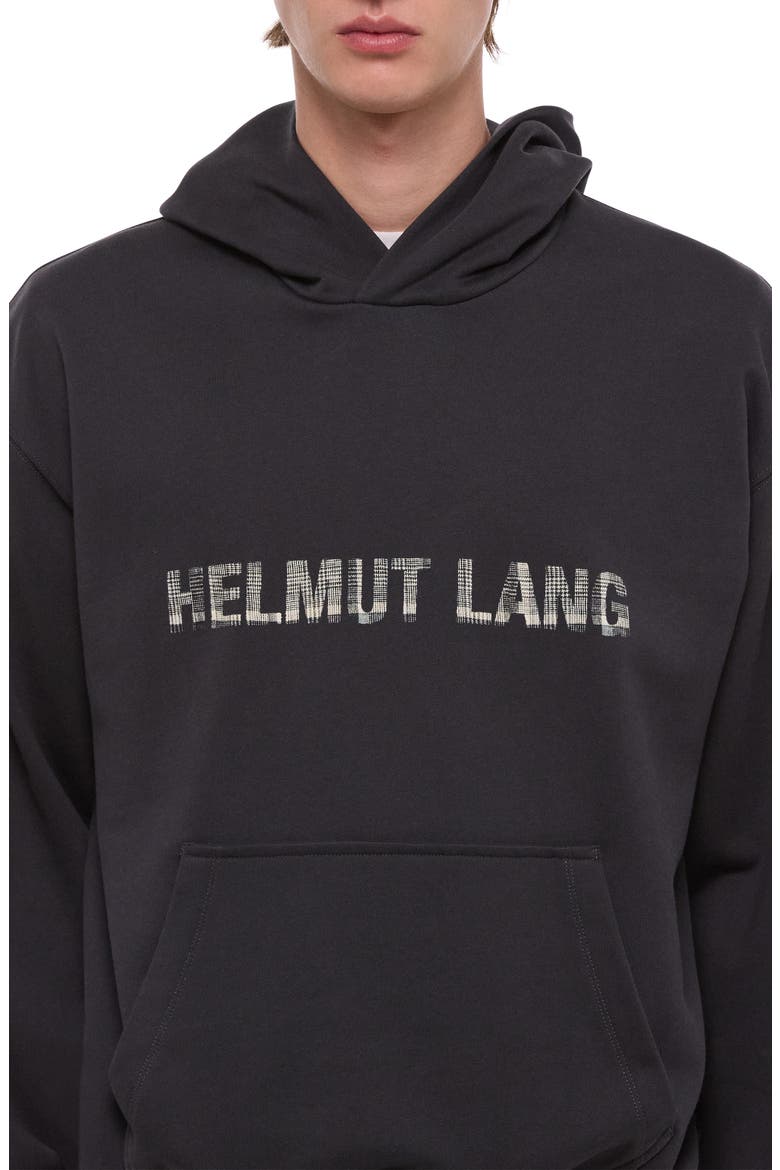 Graphic Plaid Check Logo Hoodie, Alternate, color, VINTAGE BLACK