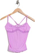 Free People Mix & Match Lace Trim Camisole