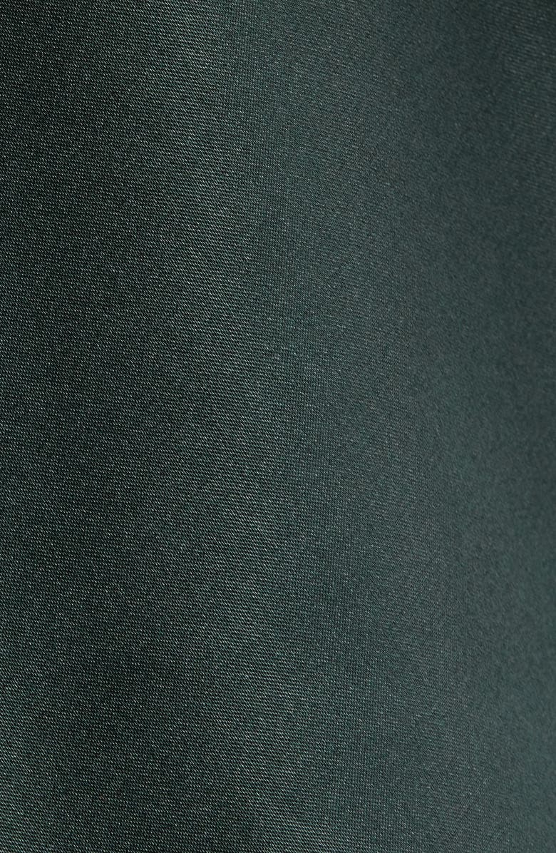 KILO BRAVA Satin Pajamas, Alternate, color, Forest Green