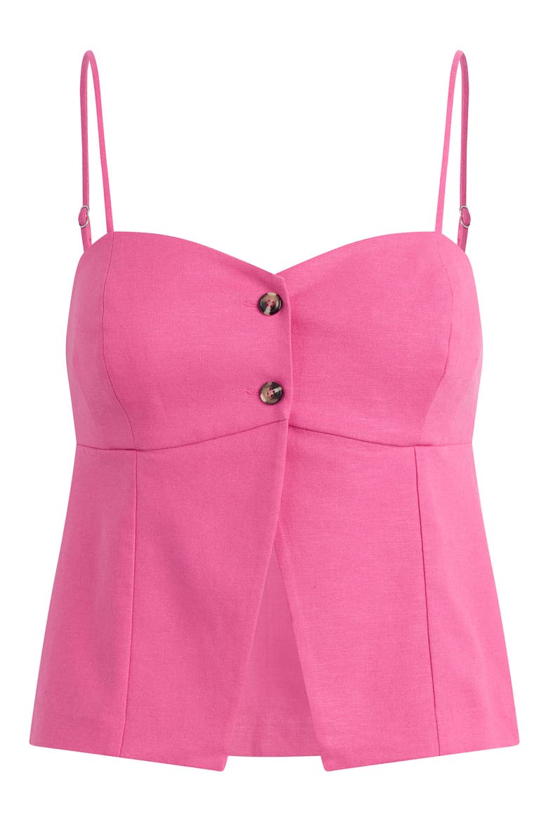 The Bea Camisole, Alternate, color, FLAMINGO