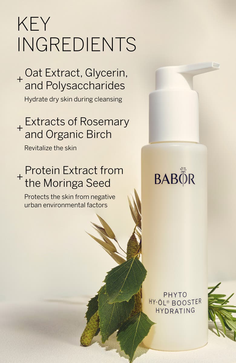 BABOR HY-ÖL<sup>®</sup> Cleanser & Phyto HY-ÖL Booster Hydrating Set $74 Value, Alternate, color, 
