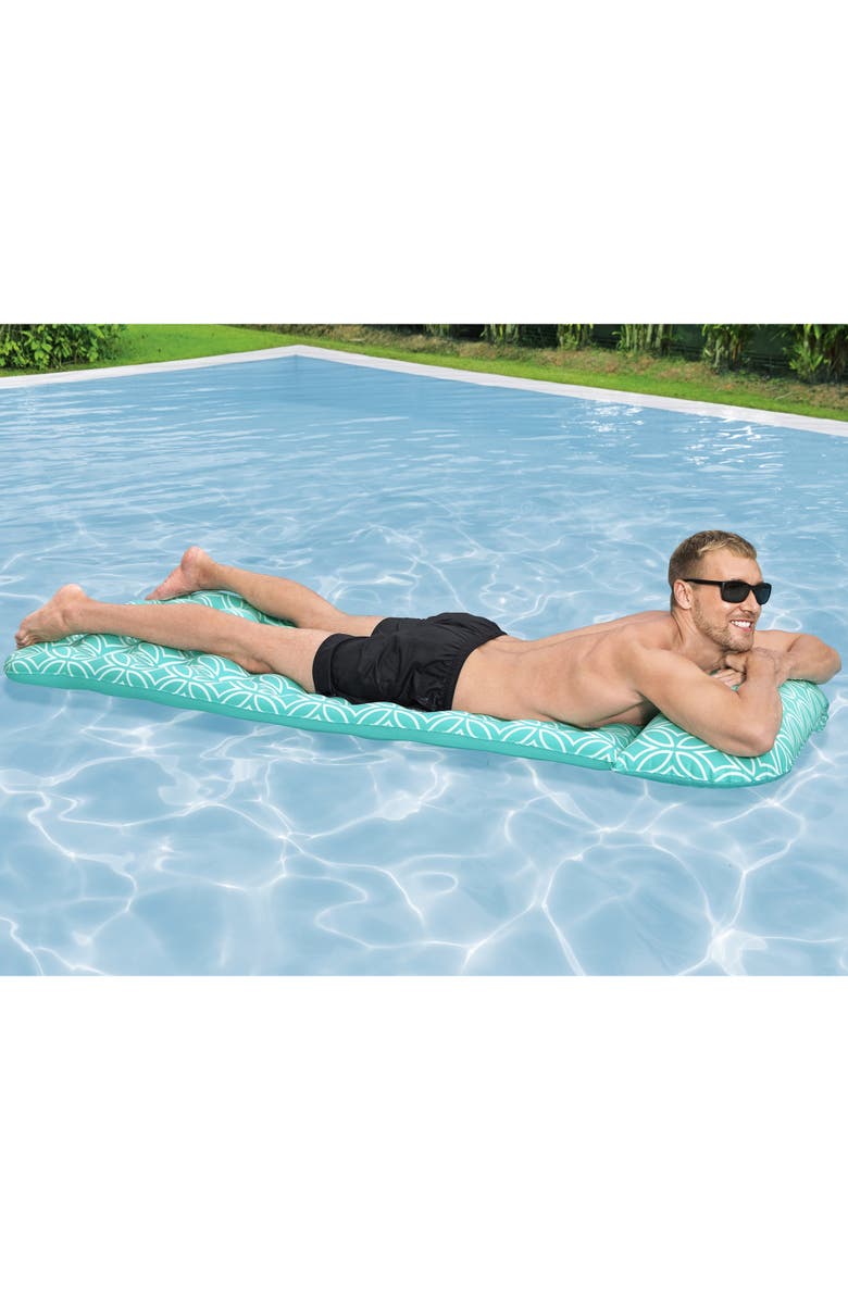 H2OGO! Comfort Plush Inflatable Floating Pool Mat, Alternate, color, 