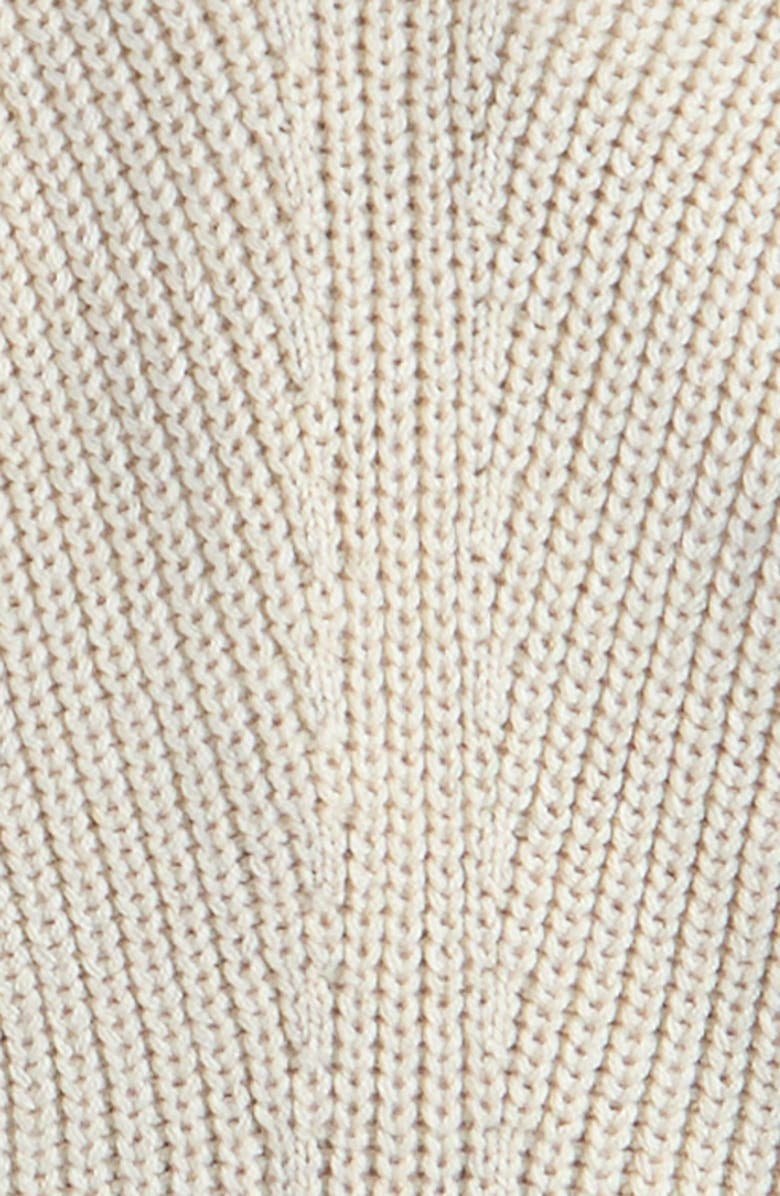 Nordstrom Knit Sweater, Pants & Hat Set, Alternate, color, Beige Oatmeal Heather