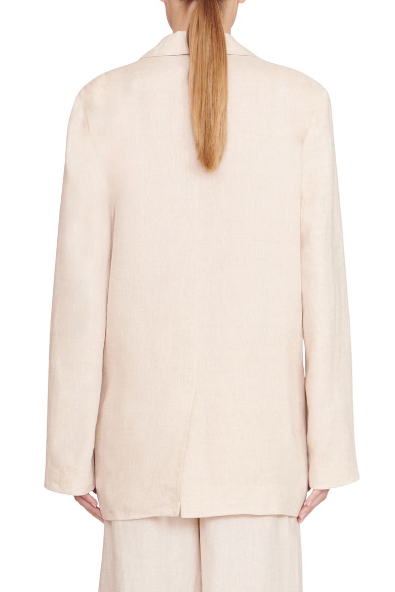 Maxwell Linen Blazer, Alternate, color, NATURAL