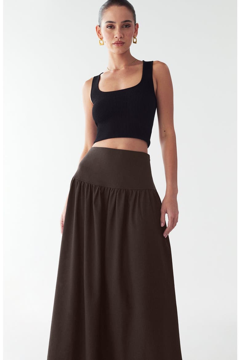 Gracie Skirt, Alternate, color, Dark Brown