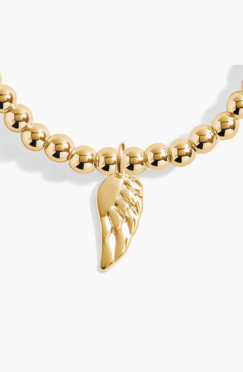 A Littles & Co A Little 'Prayer' Bracelet in Gold-Tone Plating, Alternate, color, Metallic Gold