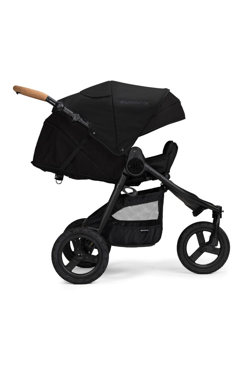 Indie All-Terrain Stroller, Alternate, color, BLACK