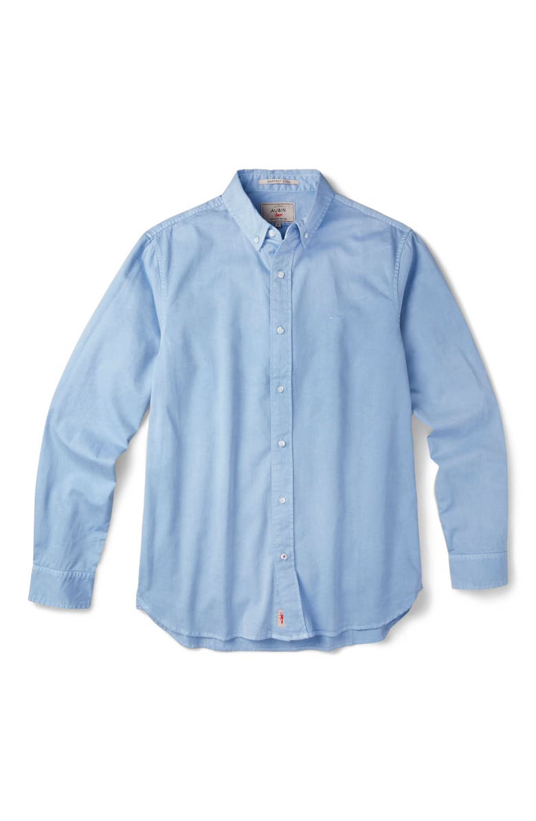 Aubin Hessle Long Sleeve Relaxed Fit Shirt, Alternate, color, Pale Blue