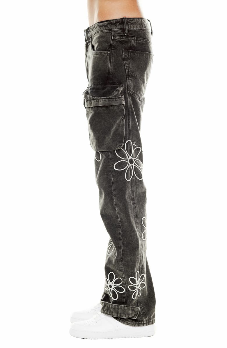 Cult of Individuality Evolve Baggy Cargo Jeans, Alternate, color, Vintage Gray