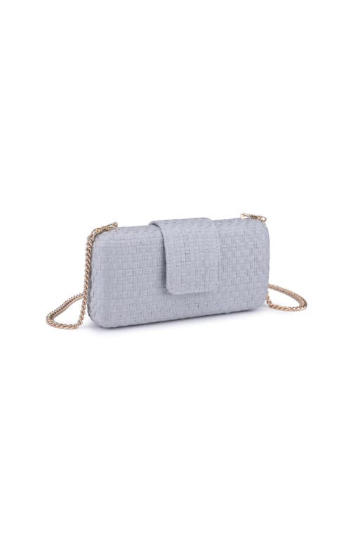 Moda Luxe Sylvi Evening Bag In Grey
