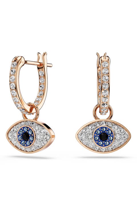 Symbolica Drop Hoop Earrings