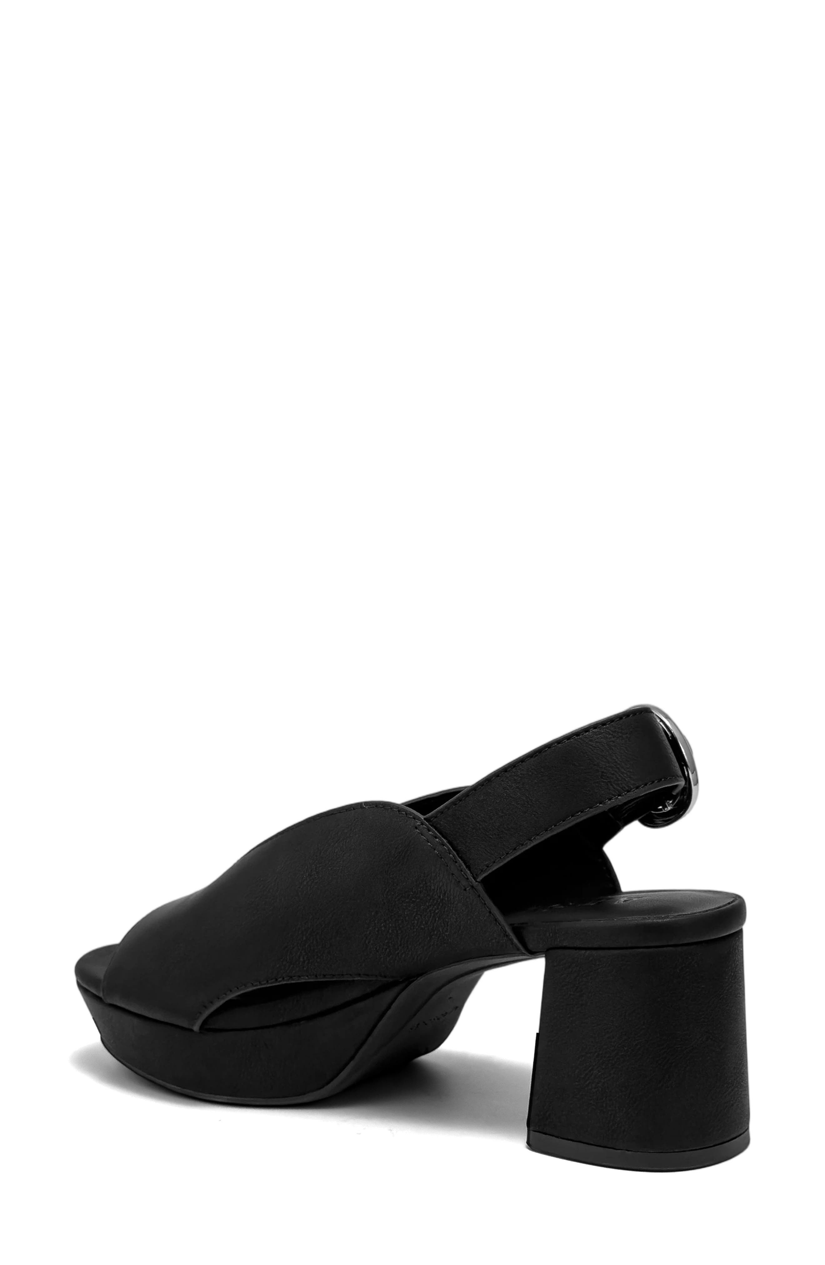 Aerosoles Clora Slingback Platform Sandal, Alternate, color, Black