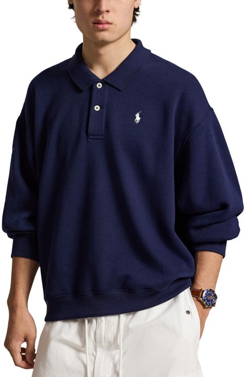 US Open Arctic Fleece Long Sleeve Polo