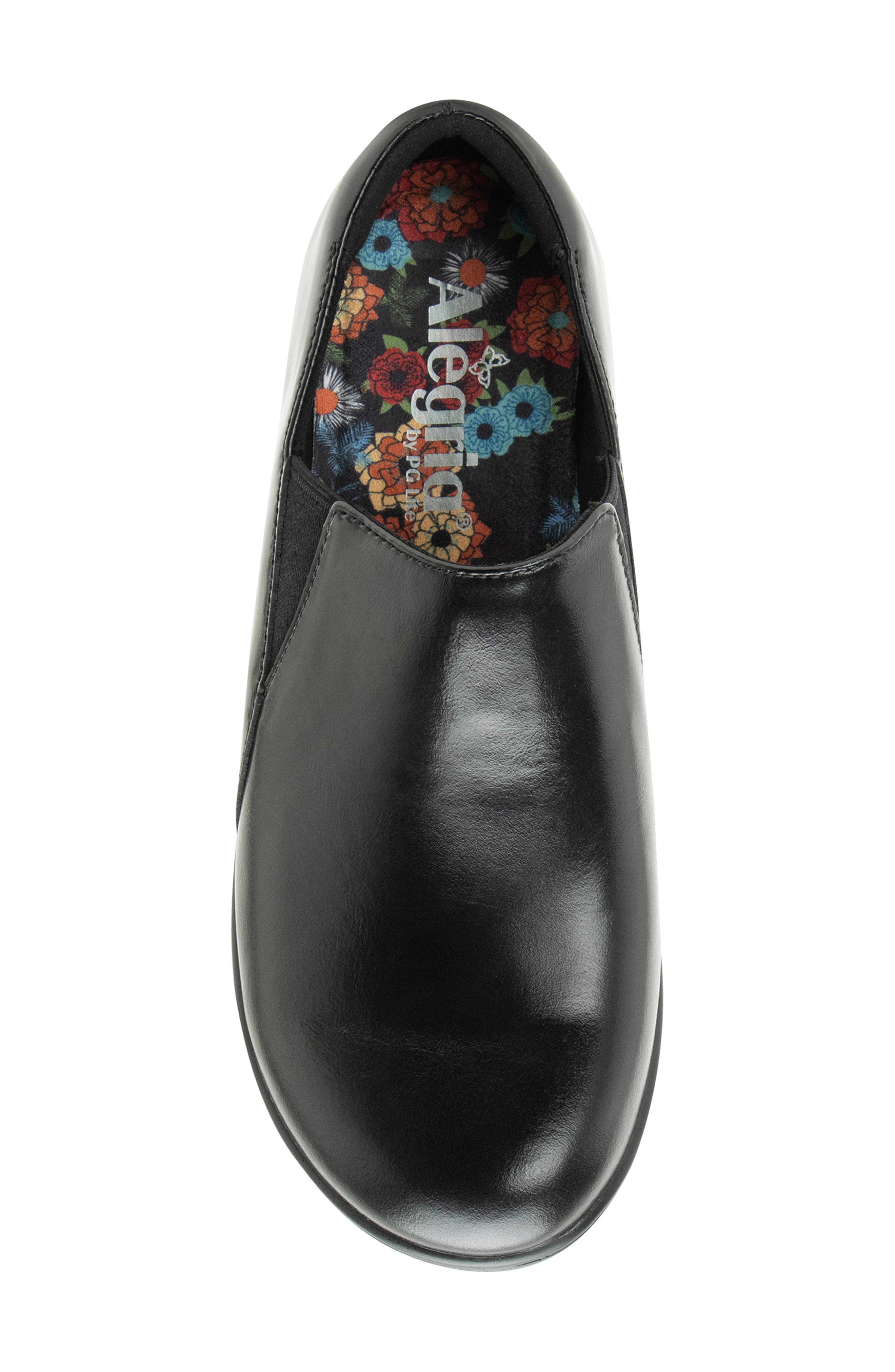 Alegria by PG Lite Wedge Clog Sole Slip-On, Alternate, color, Noir