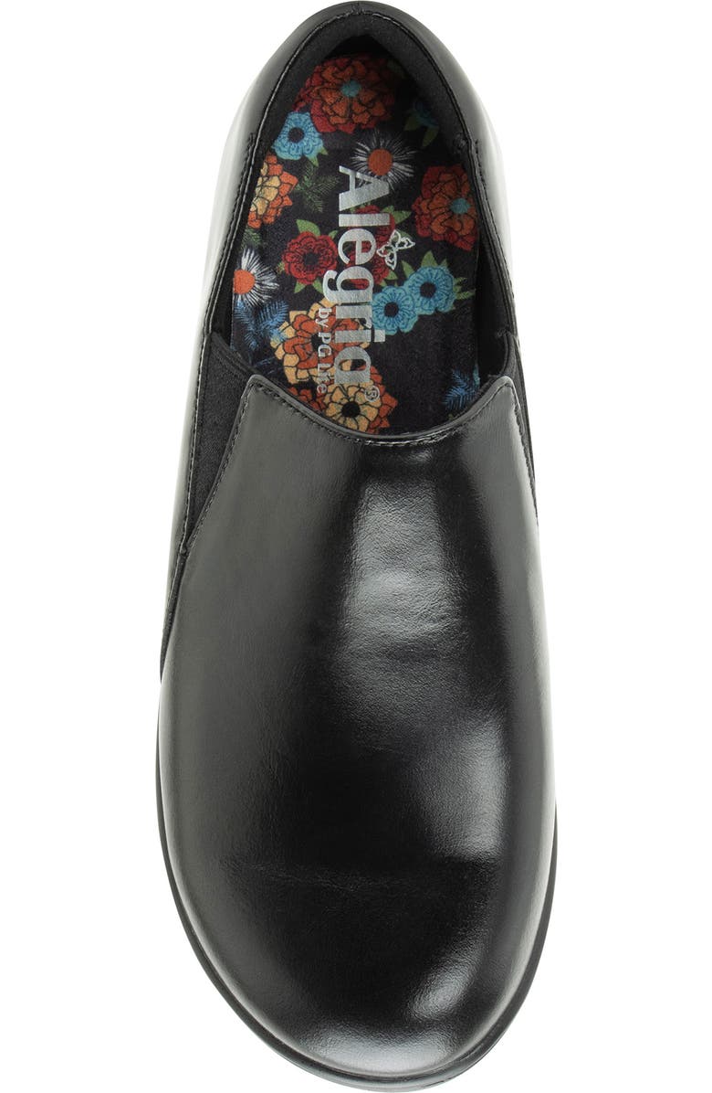 Alegria by PG Lite Wedge Clog Sole Slip-On, Alternate, color, Noir