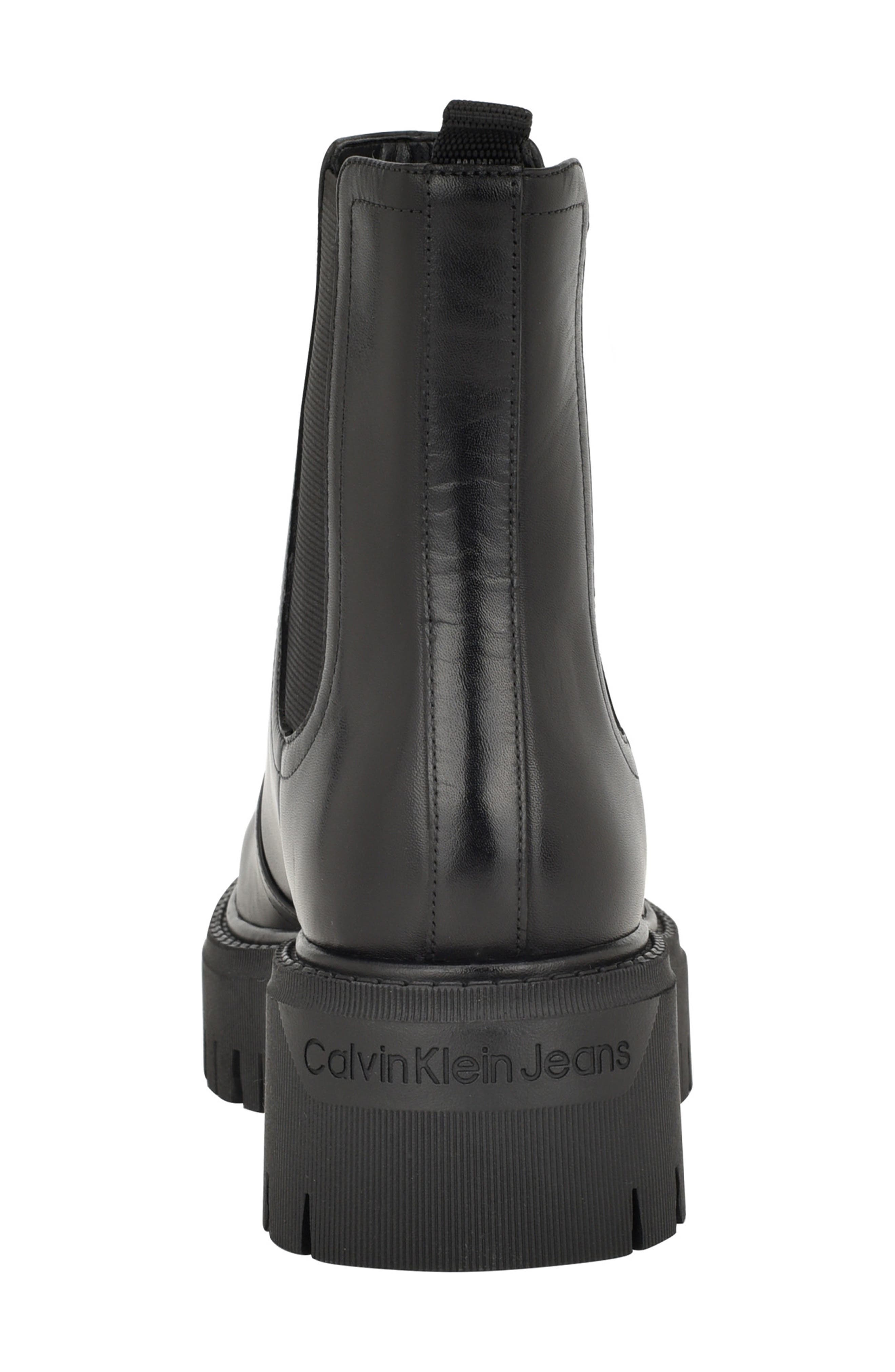 Calvin Klein Jayden Lug Sole Chelsea Boot, Alternate, color, 