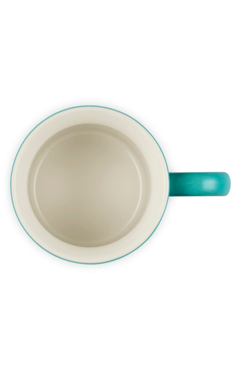 Le Creuset 14-Ounce Stoneware Mug, Alternate, color, Riviera