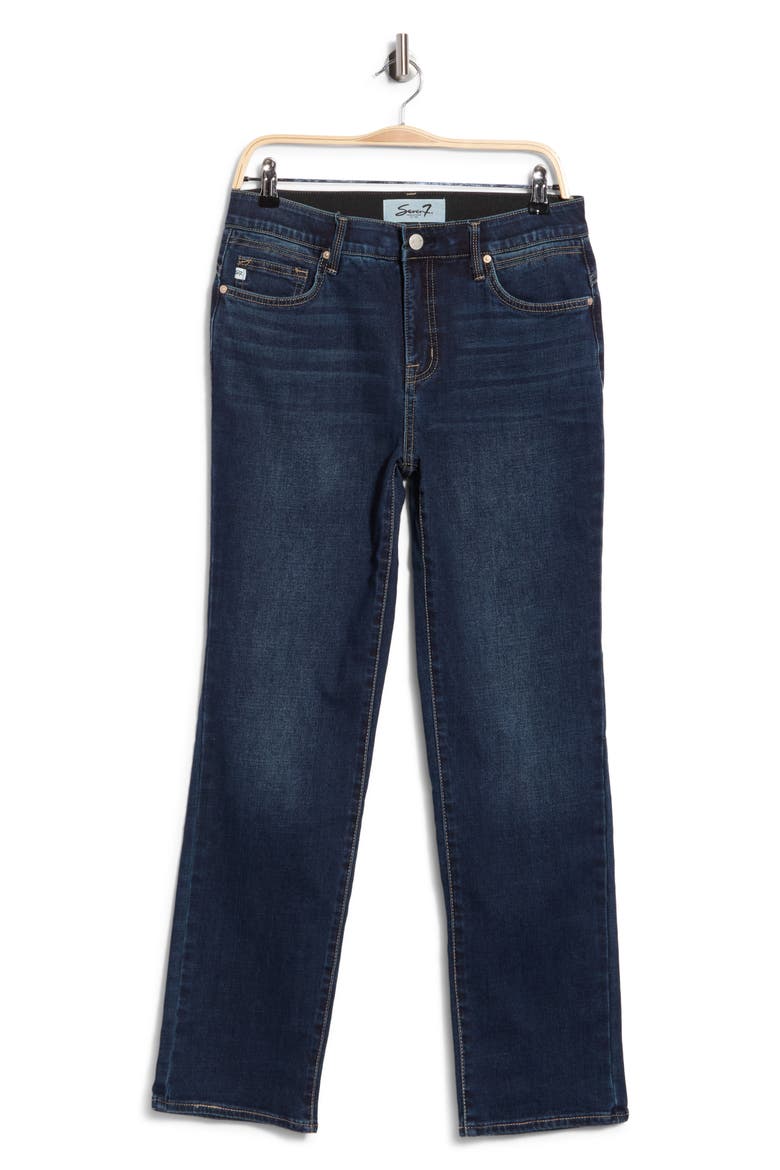 Uplifter High Waist Straight Leg Jeans, Main, color, WANDERLUST